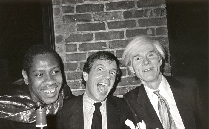 with Andy Warhol