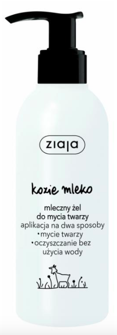 k-beauty, ziaja, kozie mlieko ,cistiaci gel